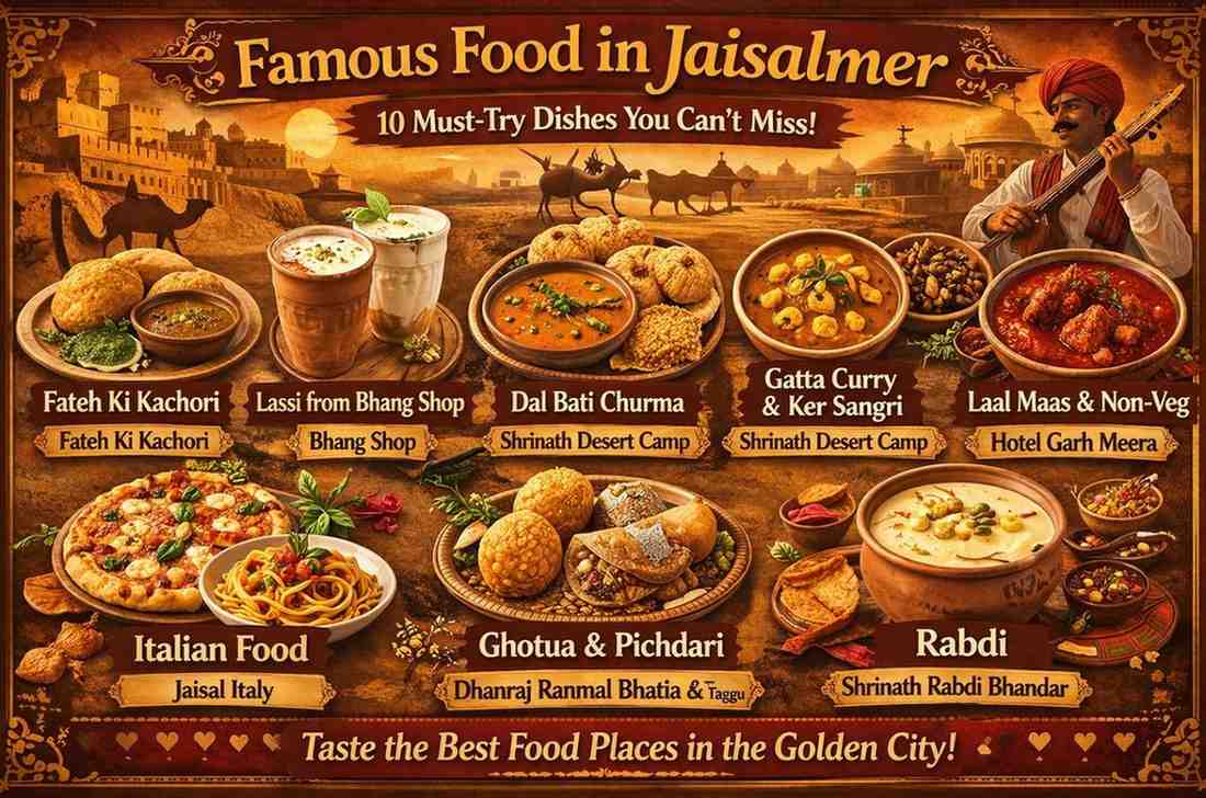 Famous Food in Jaisalmer